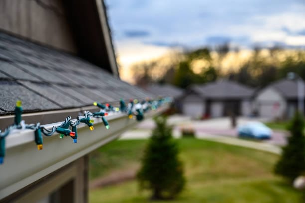 Hanging Christmas Lights Safely on Your Roof