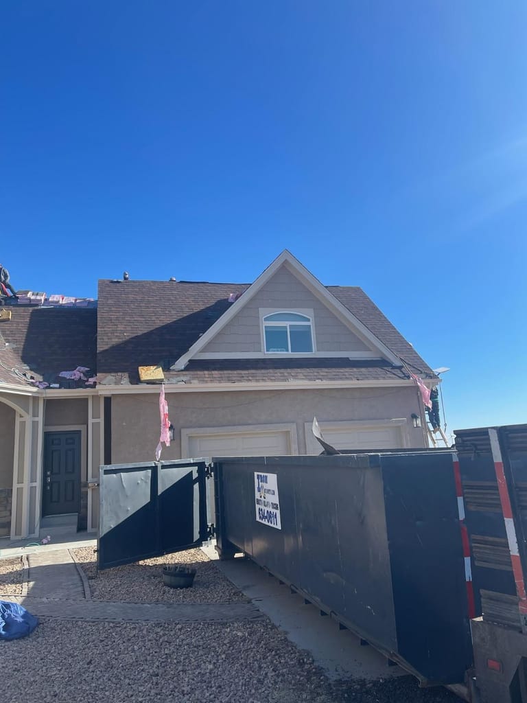 Residential roofing project in Gleneagle, Colorado