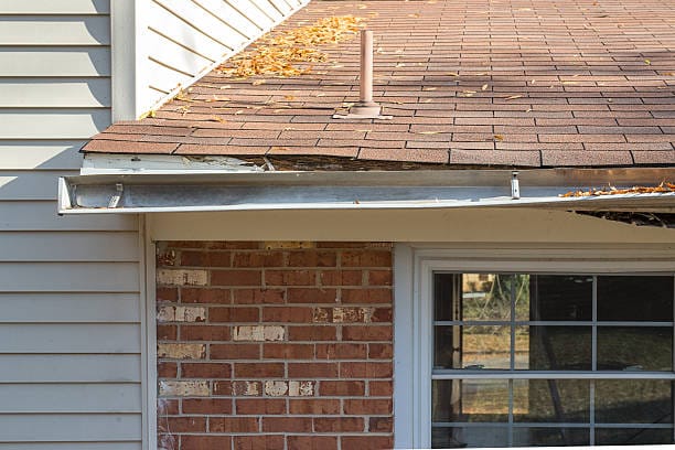 Gutter damage
