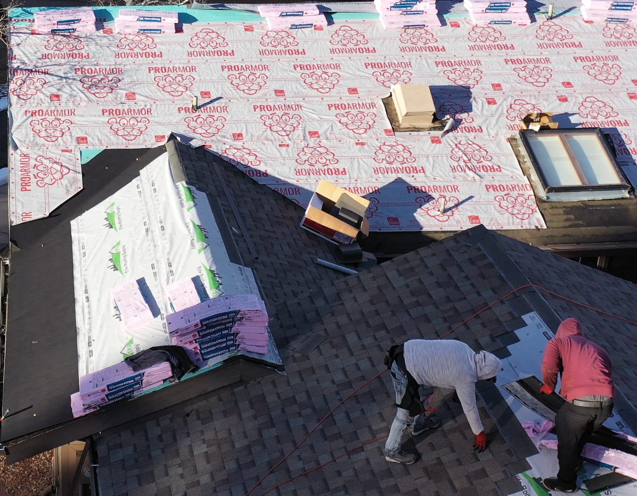 New roof installation in Old Colorado City neighborhood