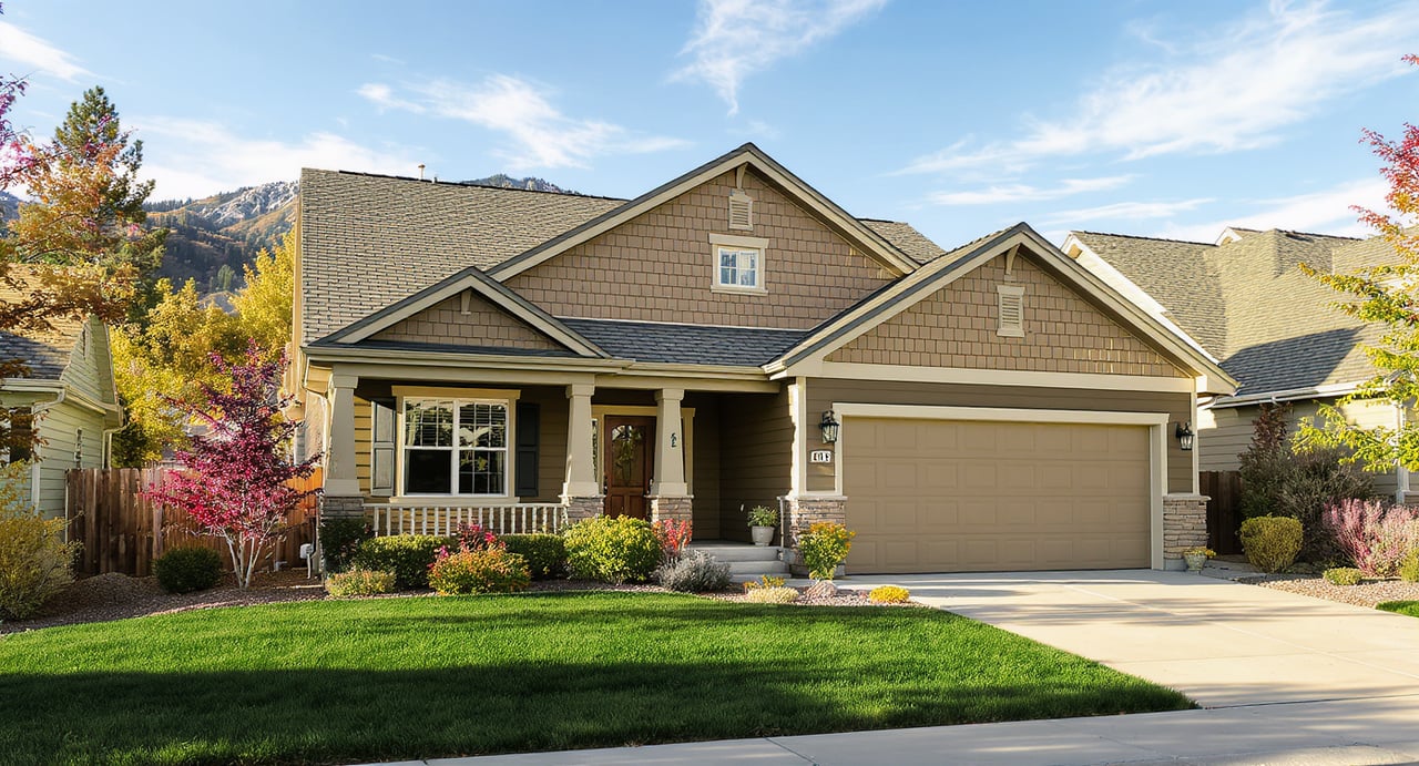 Residential home in a Colorado Springs neighborhood after a hailstorm — L&N Construction LLC
